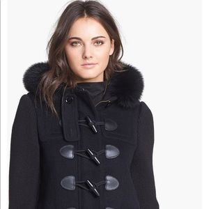 Burberry Brit wool duffle coat